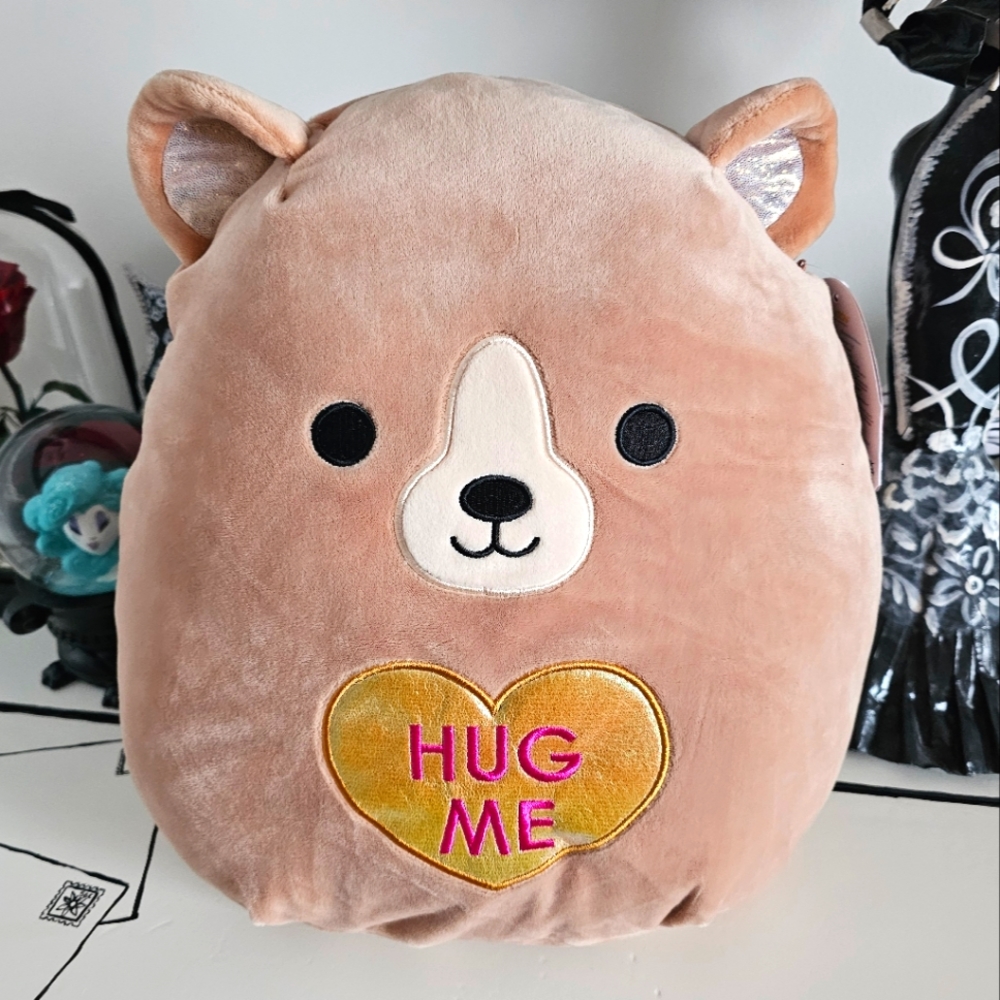 ♡NWT♡ Squishmallows 2022 Valentines Day Exclusive 12" Omar the Bear